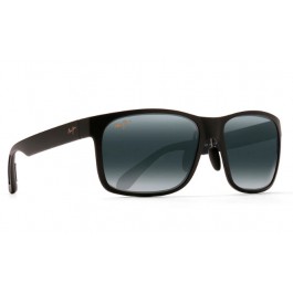 Maui Jim Red Sands sunglasses with Rectangular-Matte Black Frame and  Neutral Grey Lens