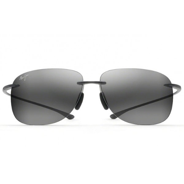 Maui Jim Hikina sunglasses with Rimless-Matte Grey Frame and Neutral Grey  Lens